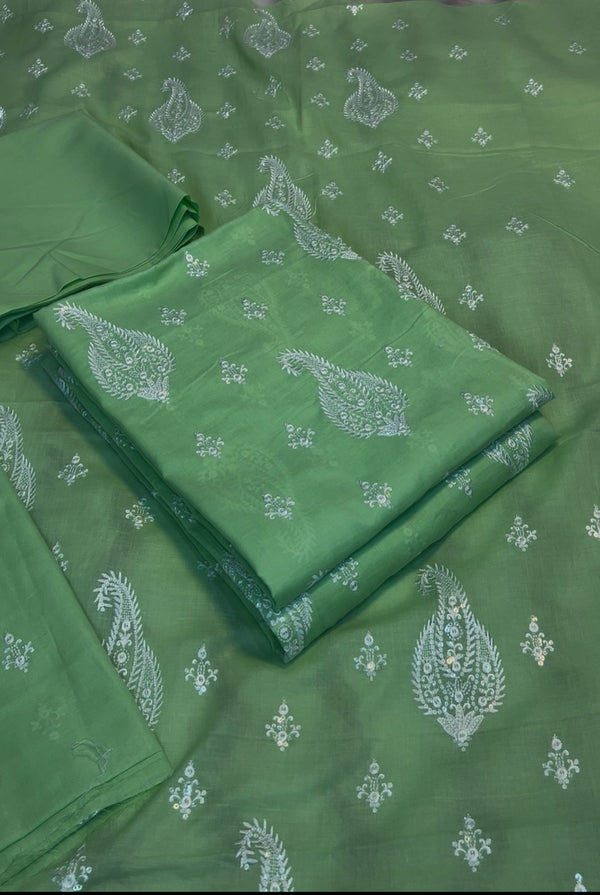 : Bareeze Lawn 2pc Embroidery (Green)